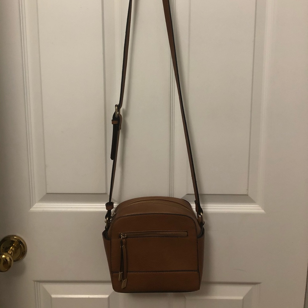 zippered satchel